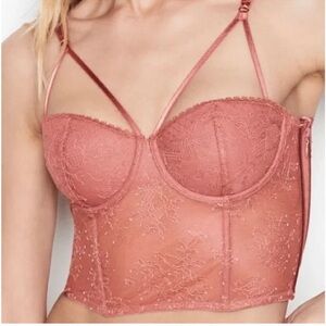 Victoria’s Secret Lightly Lined Bustier Corset 32DD